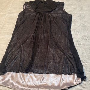 PANITTI beautiful black blouse small